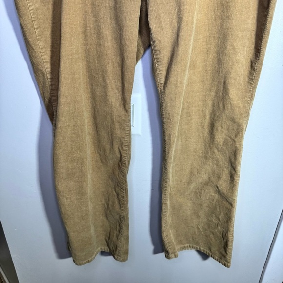 Talbots Curvy Tan Corduroy Pants Size 22 - Picture 4 of 12